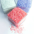 Hisenlee 450g/Bag AB Colors 4-5mm Crystal Crushed Stones Irregular Glass Nail/Epoxy Nail Art DIY Christmas Wedding Rhinestone