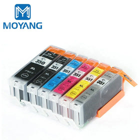 MoYang Compatible for CANON PGI-350 CLI-351 Ink Cartridge PIXMA MG5430/MG6530/ MG5530/IX6830/IP7230/MX723/MX923/MG6330 Printer