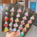 Baby Hair Pricks Elastic Rubber Band Won't Hurt Hair Baby Pulls Trumpet Rubber Band Girl's Headband Children's Headdress