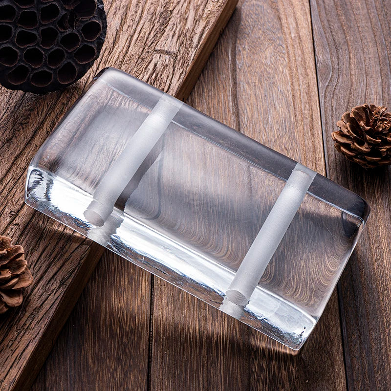 50*100*200mm Casting  Interior Decoration Building Glass Blocks Wall Partition  Glass Bricks