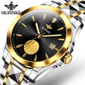 OUPINKE 3226  OEM Custom Classic Top Brand Mans Watch Gold Diamonds Automatic  Tourbillon Mechanical Watch Mens Wrist Watch