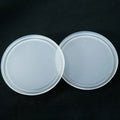 85mm Disposable PVC Yogurt Lid Food Grade Cold Drink Cup Top for Milk Tea Soy Milk Packaging Flip Top Cap