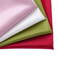 Bright Stretch Polyester Silk Satin Can Customize Printed Pattern for Fashionable Sleepcoat Fabric