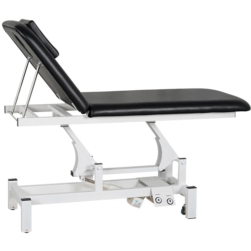 Manufacturer Metal Exercise Equipment Hospital Examination Equipment 2 Section Electric Medical Table