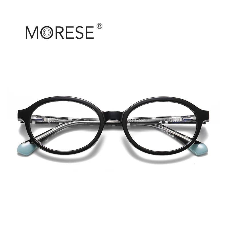 MORESE 20205 Factory Direct Kids Eyeglasses Frames Teenager Fashion Blue Light Blocking Glasses Ins Style Computer Glasses