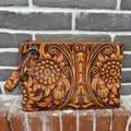 RTS Free Shipping Fedex 70 PCS Women's Serape Wristlet Clutch Cell Phone Wallet Purse with Strap Sunflower Cow Leopard Envelope