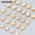 M618 20pcs/lot 18K Gold Plated Metal Jewelry Accessories Nickel Free REACH Pass for DIY Earrings and Making
