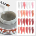 HONEY GIRL OEM Private Label 30g Jelly Gel Nail Extensions 24 Long-Lasting Colors Water Base Self-Leveling UV Acryl Soft Gel