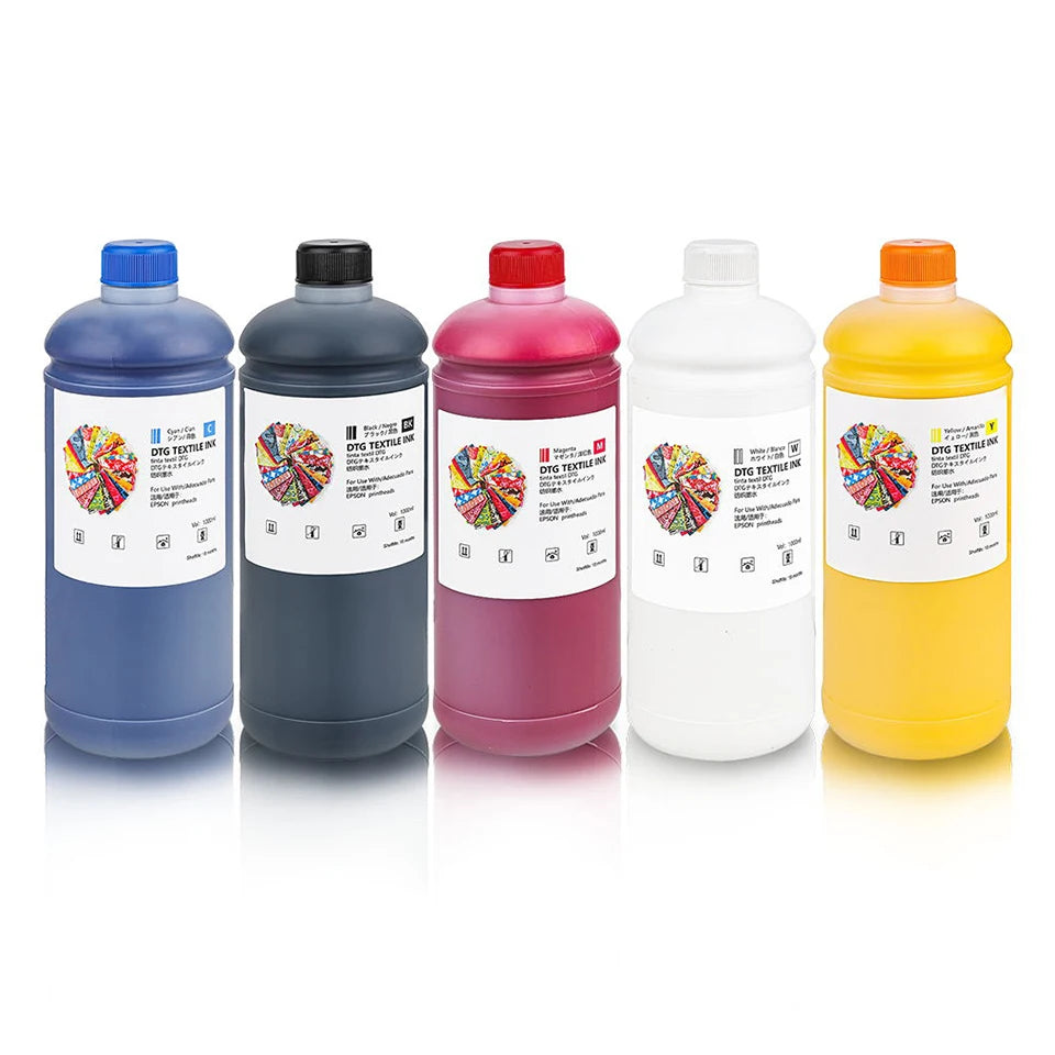 Factory Wholesale Price 1000ml Compatible Ink DTG Ink for Epson F2000 F2100 Printer