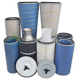 FORST Powder Coating Cement Plant Industrial Dust Collector Polyester PTFE Air Cartridge Filter