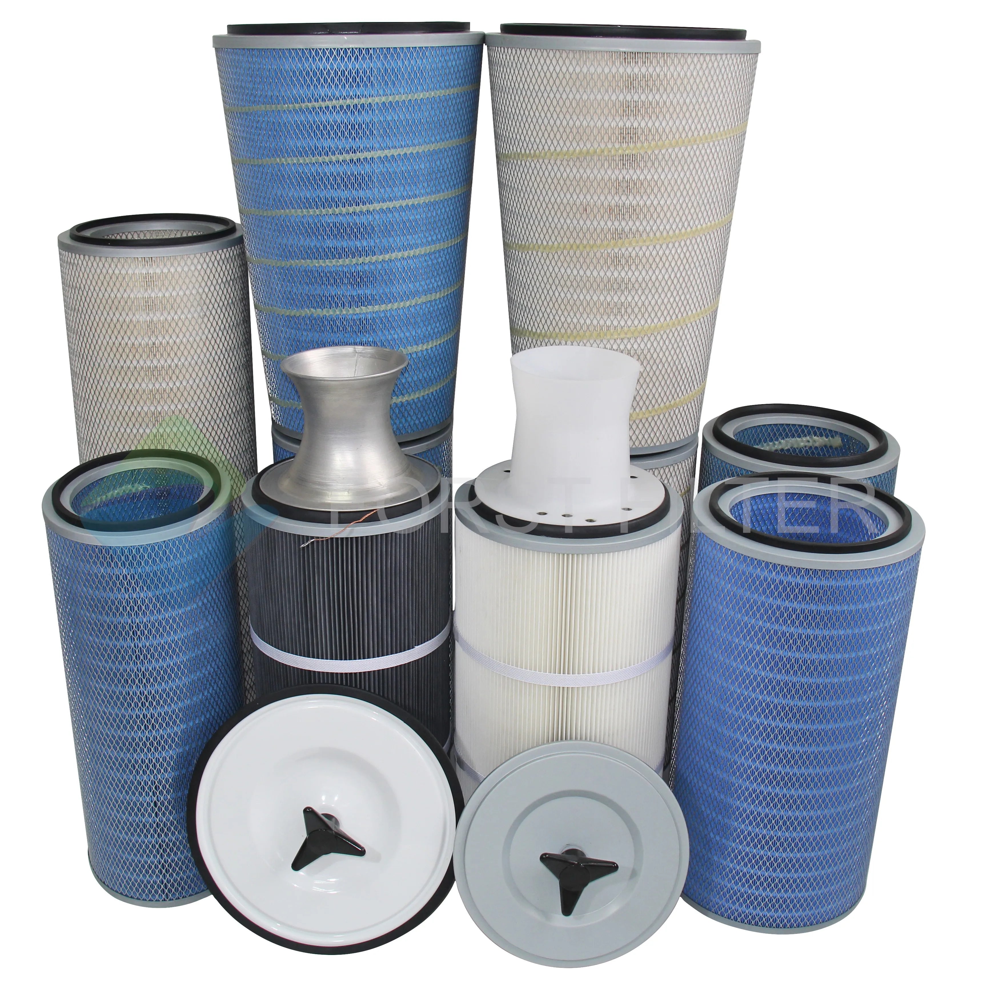 FORST Powder Coating Cement Plant Industrial Dust Collector Polyester PTFE Air Cartridge Filter