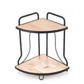 Factory Direct Sales Kitchen Triangular Shelf Home Kitchen Tripod Turn Corner Seasoning Storage Rack