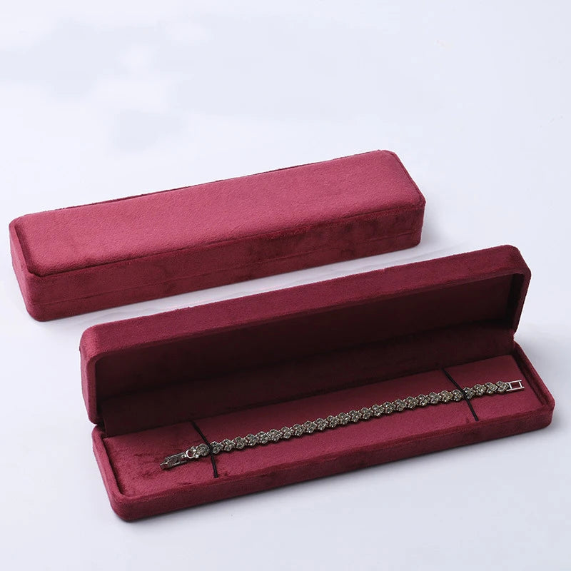Fancy Mini Jewellery Box Bracelet Gift Ring Gift Box Wholesale Velvet Jewelry Box Jewelry Packaging Custom Packaging for Jewelry