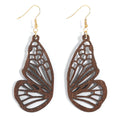 Fashion Jewelry Earrings butterfly Wood Earrings Jewelry Wood Earrings for Women