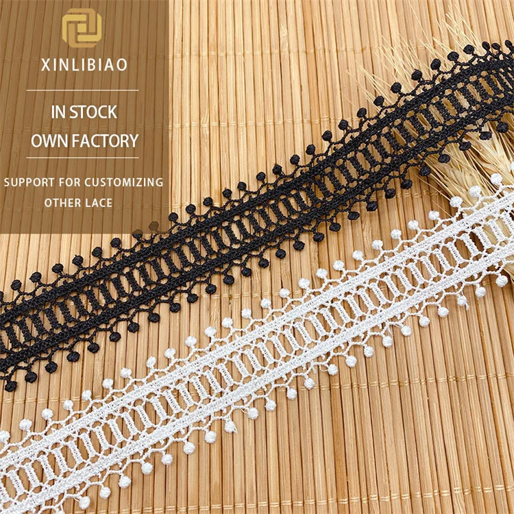 Double Lace Home Soft Decoration Clothing Accessories Stairs Polyester Silk Width 3cm Spot Embroidery Lace
