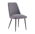 Modern High Back Dining Chairs Black Leg Living Room Chairs Antique Furniture High Back Chair