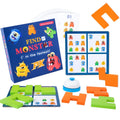New Arrival Find Monster Wooden Puzzle Block Game Montessori Educational Parent-Child Tabletop Toys for Kids