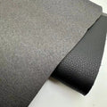 1.4mm Thickness Black Waterproof Microfiber Leather PU Fabric for Furniture Upholstery Decorative Craft Bag Making-Direct