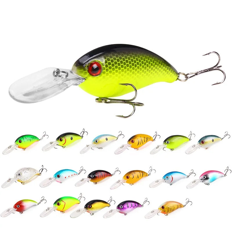 Brand Lifelike VIB Floating Fishing Lure 10CM 13.6G Pesca Hooks Fish Wobbler Tackle Crankbait Artificial Japan Hard Bait