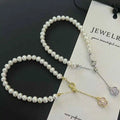 Bestseller Girls' Camellia Tassel Adjustable Chain Bracelet 5-6mm Flawless Natural Freshwater Potato Pearl Bracelets
