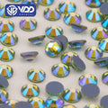 VDD 077 Peridot AB SS6-SS30 High Quality Hot-Fix Glass Rhinestones Crystal Flatback Stones for DIY Crafts Clothes Wedding Dress