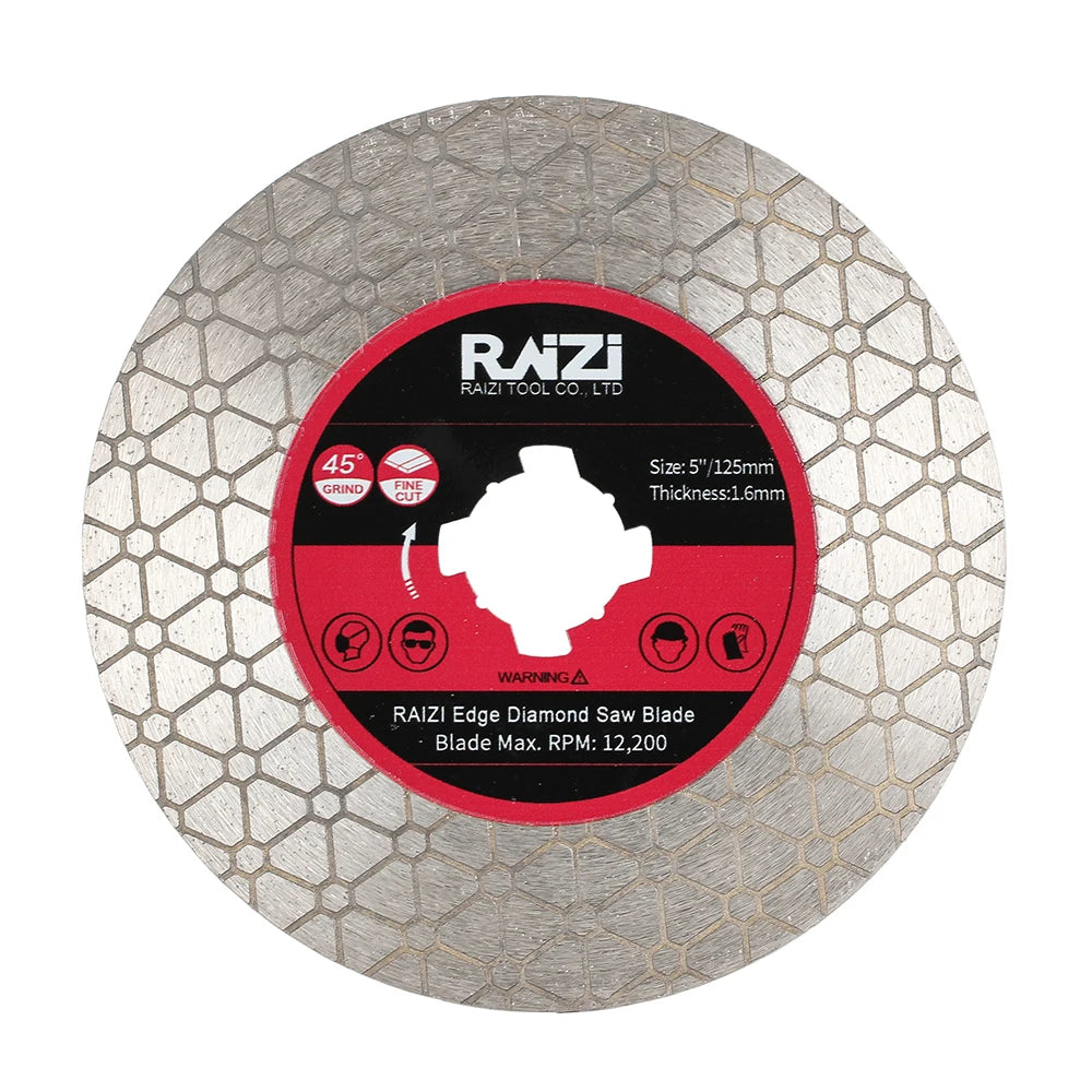 RAIZI TOOL-Super Quality Hot Sales Edge Diamond Saw Blade for Cutting at an Angle and Grinding Stoneware and Ceramics