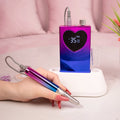 Brushless High Power 85W Low Noise Electric Cordless Nail Drill Machine UK Stainless Steel Professional Nail Drill Pen for Salon
