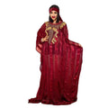 Good Selling Two Piece Set Women Dresses Maxi Rhinestone Elegant African Dresses Chiffon Printing African Party Dresses