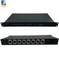 Artnet Controller  Dmx512 Controller Stage DJ Light  XLR 8port  8 Units DMX /SPI  for MADRIXS