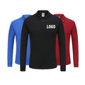 Custom High Quality Mens Womens Blank Plain Solid Long Sleeve Knitted for Shirts Screen Print Breathable Eco-Friendly