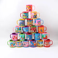 3D Coffee Mug Coffee Cup Custom Logo Reusable PVC Plastic Eco Friendly Office Printing with Handle Gift Accessories Customized