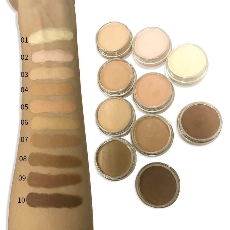 Professional Makeup Good Quality Concealer Cream Customized Logo Mineral Gel for Face and Skin Whitening Natural Ingredients