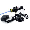 Waterproof IP67 D22X100mm 450nm Blue Dot 10mW 30mW 50mW 80mW Laser Diode Module for Cutting Positioning (with Adapter&Bracket)