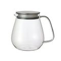 Stainless Steel Strainer 720 Milliliter 24oz Heat-resistant Lid Stainless Glass Teapot