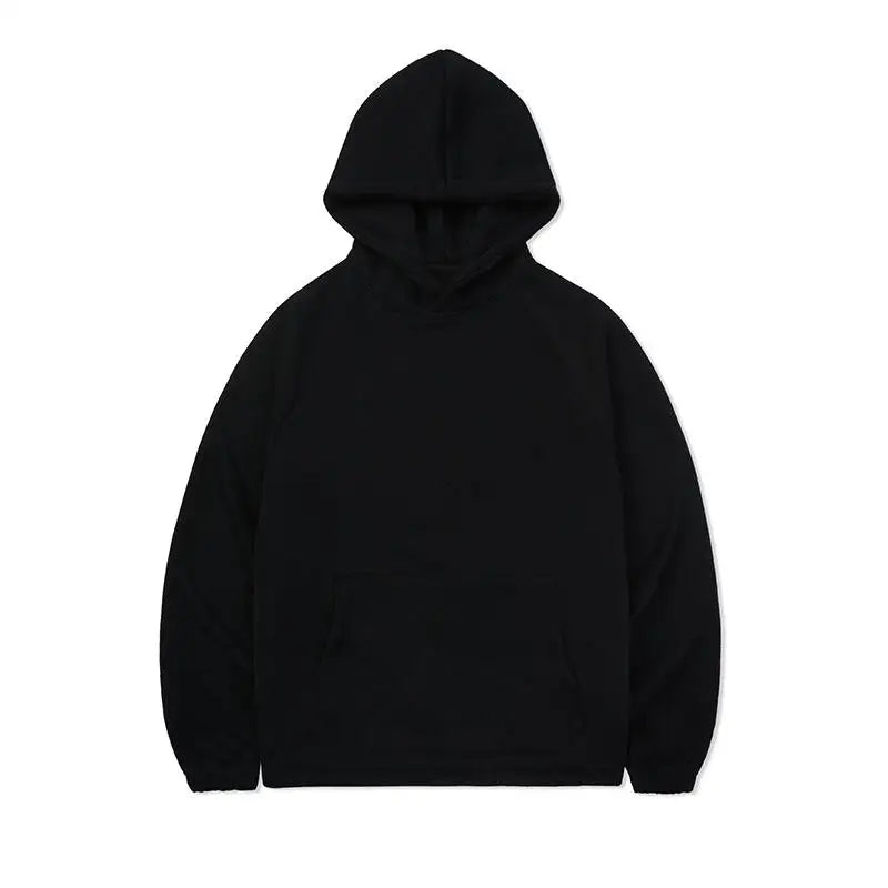 Men's and Women's 420 Gram Wool Hoodie with Custom Embroidery Printed Puff Embroidery on Fleece Fabric Customizable Hoodie