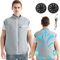 5V 3 Gear Wind Unique Amarotherapy Brushless Fan Low Noise Light Weight Air Conditioner Vest Motorcycle Cooling Fan Vest