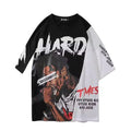 Factory Customized High Quality T Shirt 100% Cotton O-Neck Printed Hip Hop Short Sleeve Men's T-shirts