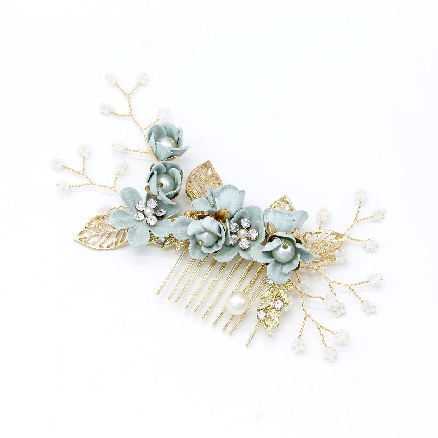 Crystal Alloy Bridal Hair Combs Kids Wedding Party Hair Accessories Headpieces