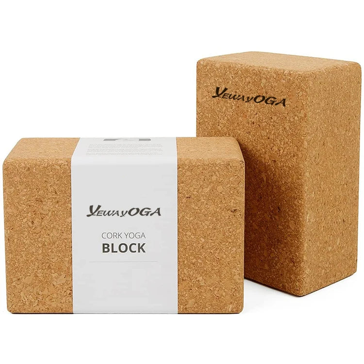Eco Friendly Brand New Kock Personalised High Density Yoga Blocks Strap Cork Color Recycled Customized Logo Available Wholesale
