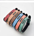 Supplies Popular Waterproof Pet Collar Leather Solid Microfiber Multi-colors Comfortable  Alloy Pet Collar for Dogs