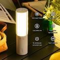 Portable Foldable LED Lighting Ring Highlighting Light Multiple Angles Hidden Hook Bottom Half-Circle Hanging ABS Camp Lamp