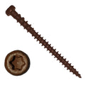 JSCREW 3" Torx Deck Screws | #10 Black Coated Exterior Wood Screws | Type 17 Point No Pre-drill Stainless Steel Outdoor Screws