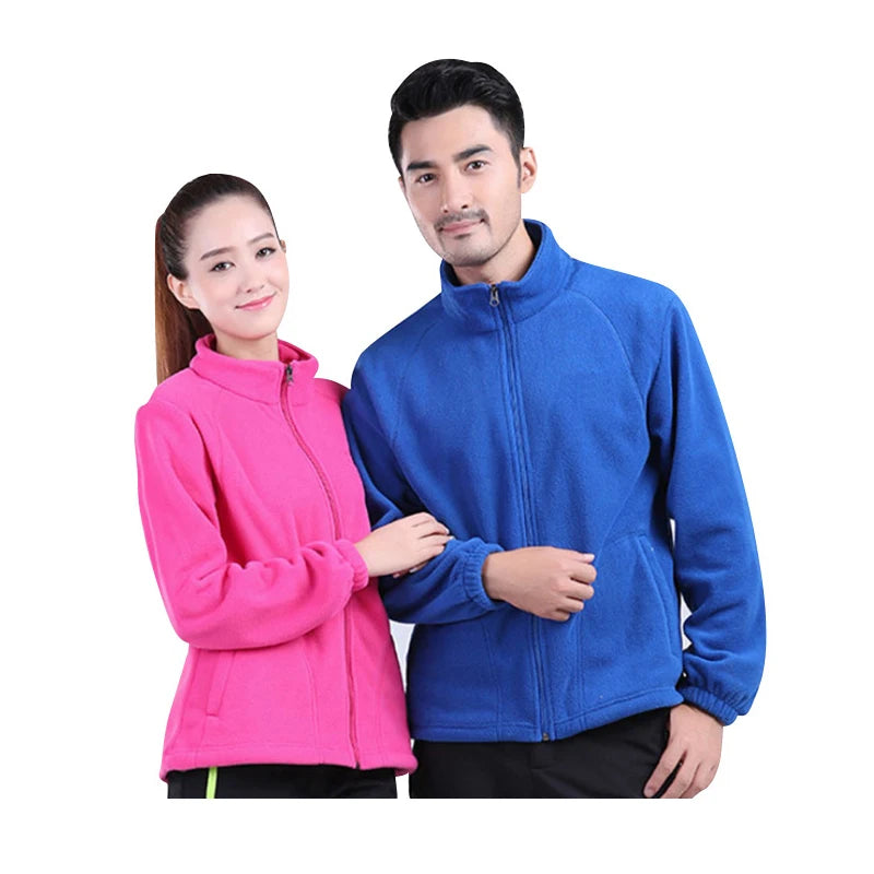 Men's Outdoor Jacket Windbreaker Polar Fleece Jacket Coat Custom Embroidery Logo Body Warmer Winter Jacket