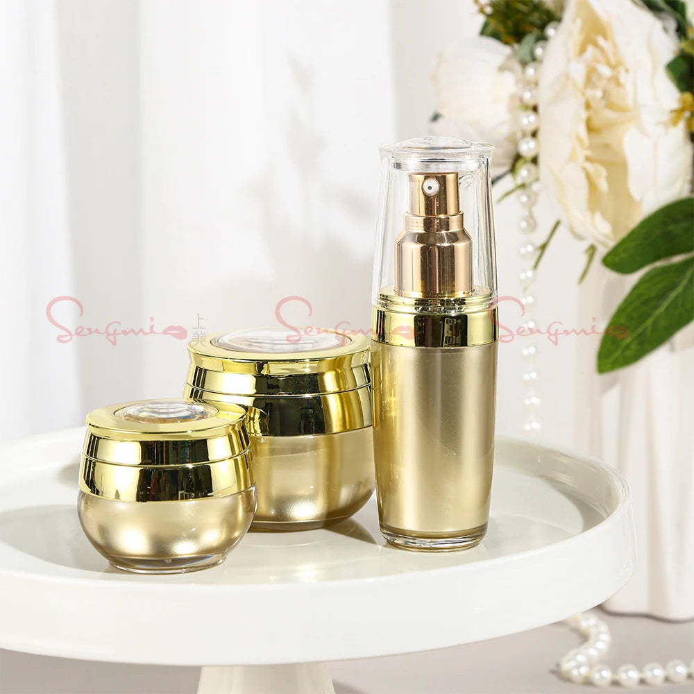 In Stock Cheap Price 5g Luxury Cosmetic Multi-color Acrylic Sample Cream Jar Eye Cream Pot