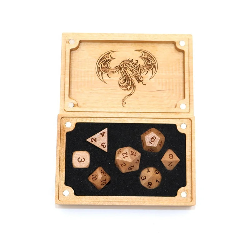 DND Board Game Rpg Oem Whole Sale Wooden Rpg Dice Box