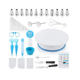 Wholesale Cake Decorating Set Decorating Supplies Making Baking Tools Piping Nozzle Rotating Turntable Cake Tools