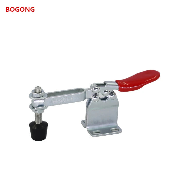 GH-201-H Hand Tool Toggle Clamp Anti slip Red Horizontal Clamp 201-H Quick Release Tool 201H MC01-2B Mft Clamp