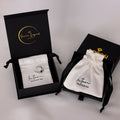 Custom Printed White Gift Jewellery Packaging Pouch Cotton Linen Drawstring Bag Small Drawstring Pouches Bag