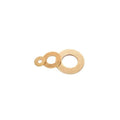 Factory Stock Low Price Products Yellow Brass Flat Round Washer DIN125 DIN9021