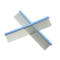 Baoli OEM Peines Para Perros 35x148mm 40x190mm 21g Spazzola Lisciante Pet Groom Furmines Cleaning Hair Removal Brush Needle Comb